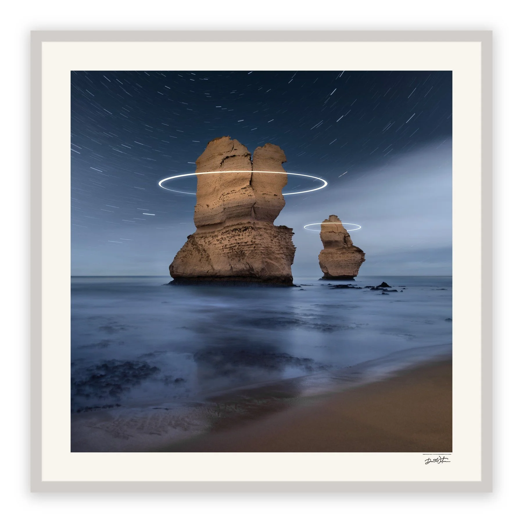 Synergy – limited edition fine art photographic print by Dani Watson in a white frame