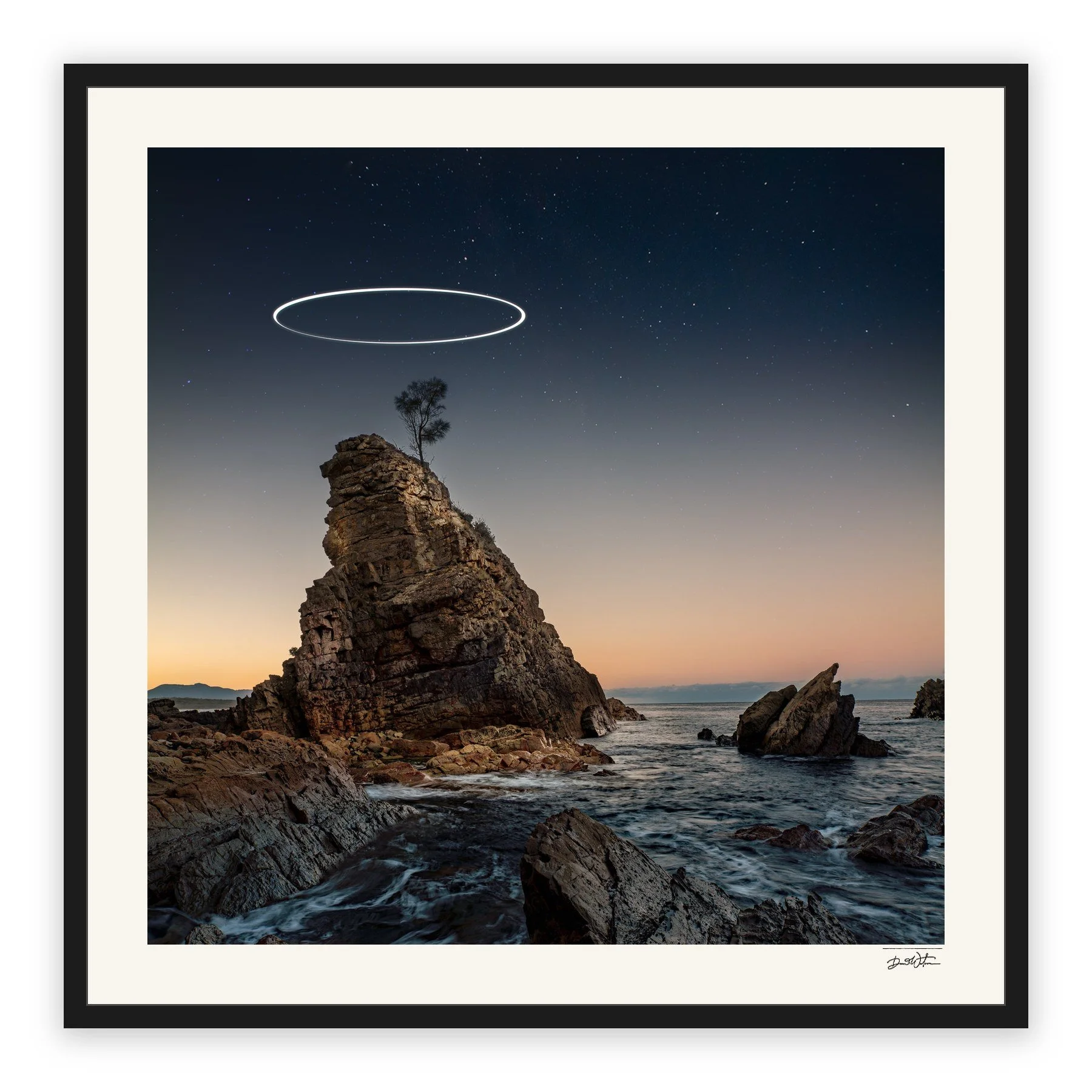 Zenith – limited edition fine art photographic print by Dani Watson in a black frame