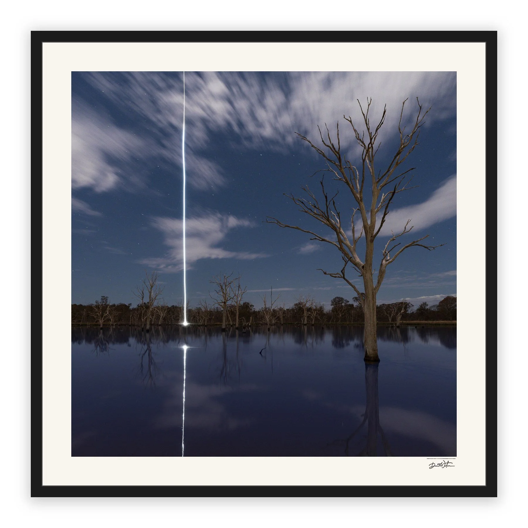 Ascent – limited edition fine art photographic print by Dani Watson in a black frame