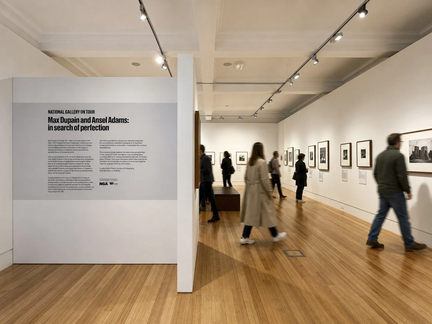 Gallery installation view from In Search of Perfection at Bayside Gallery