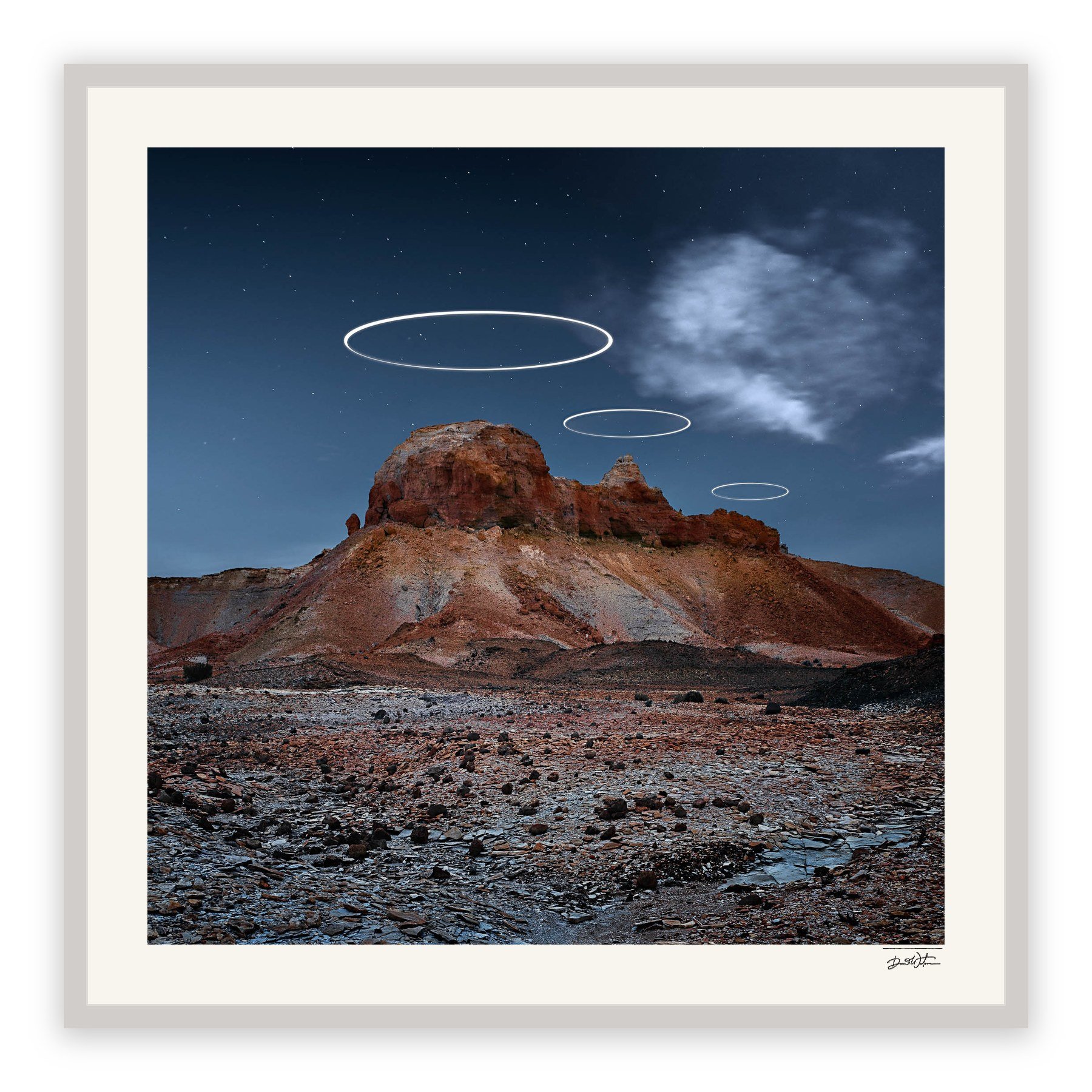 Unity – limited edition fine art photographic print by Dani Watson in a white frame