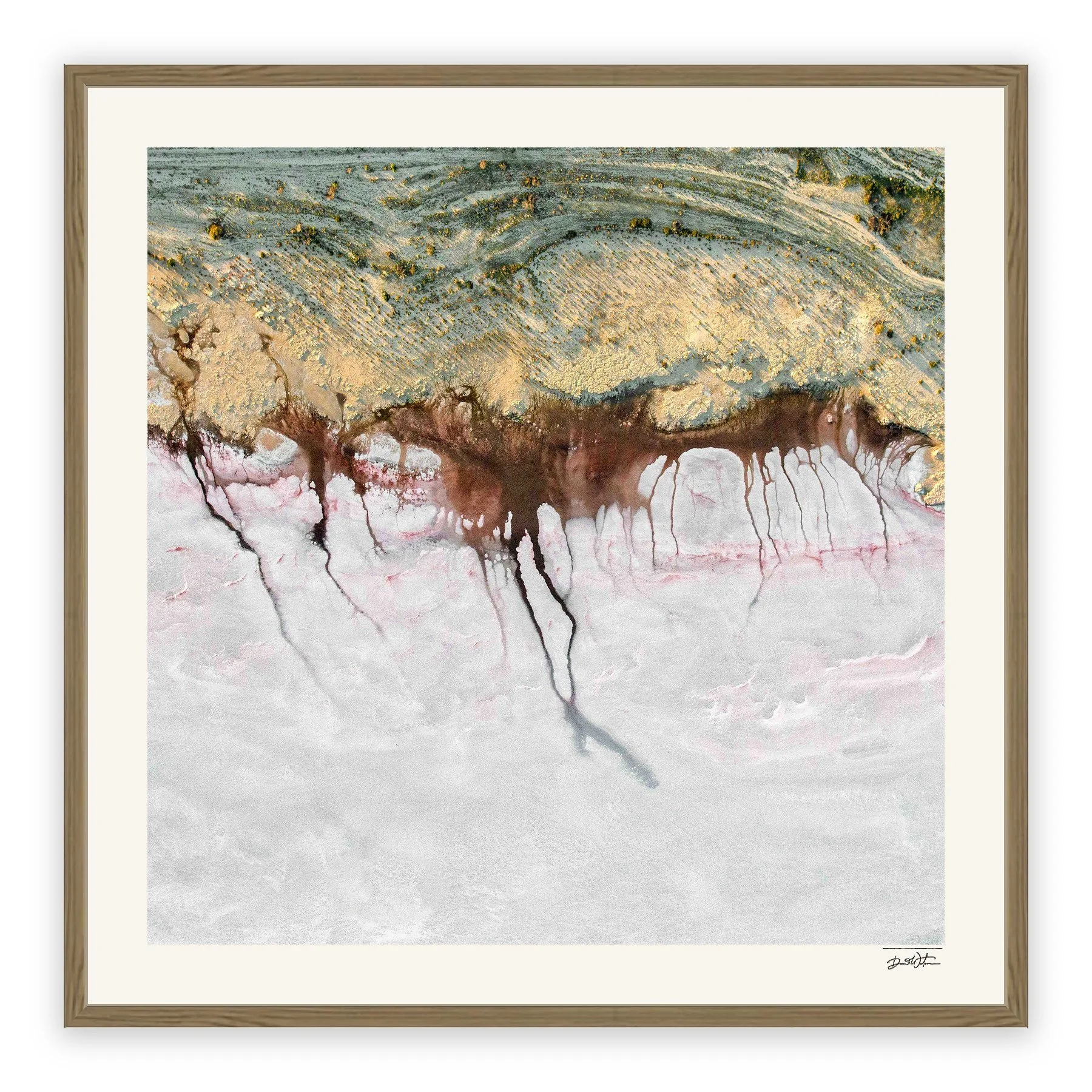 Bloodline – limited edition fine art photographic print by Dani Watson in a raw oak frame