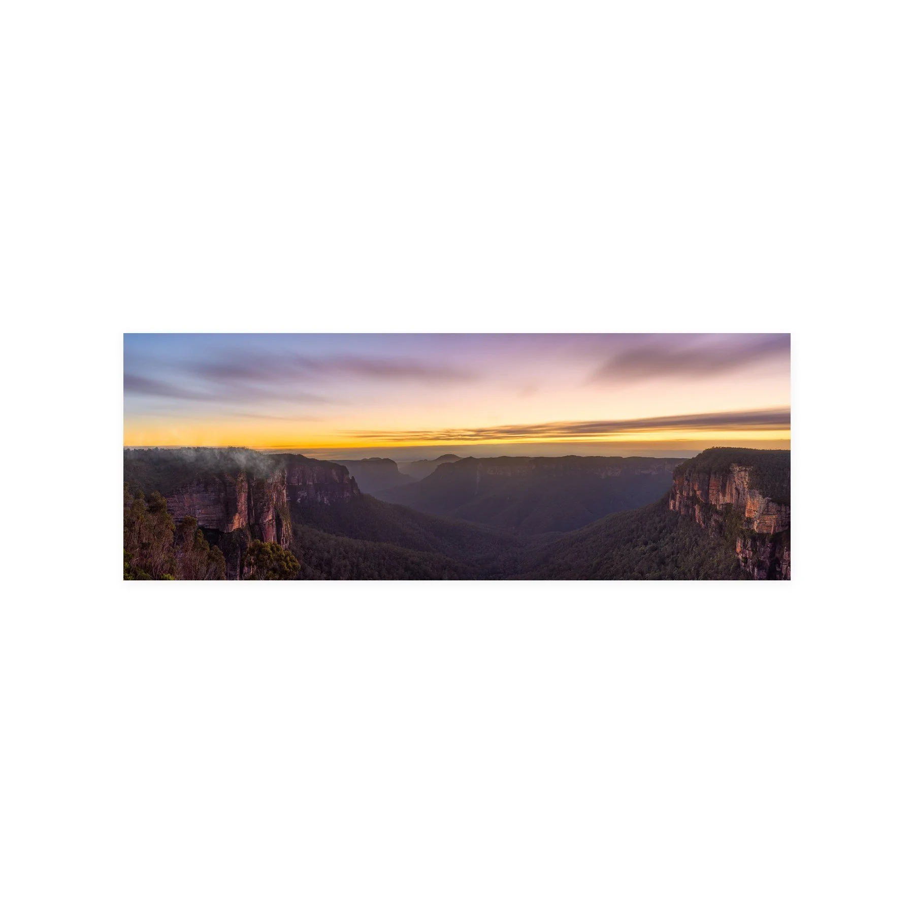 Govetts Leap, Blue Mountains – limited edition fine art photographic print by Dani Watson