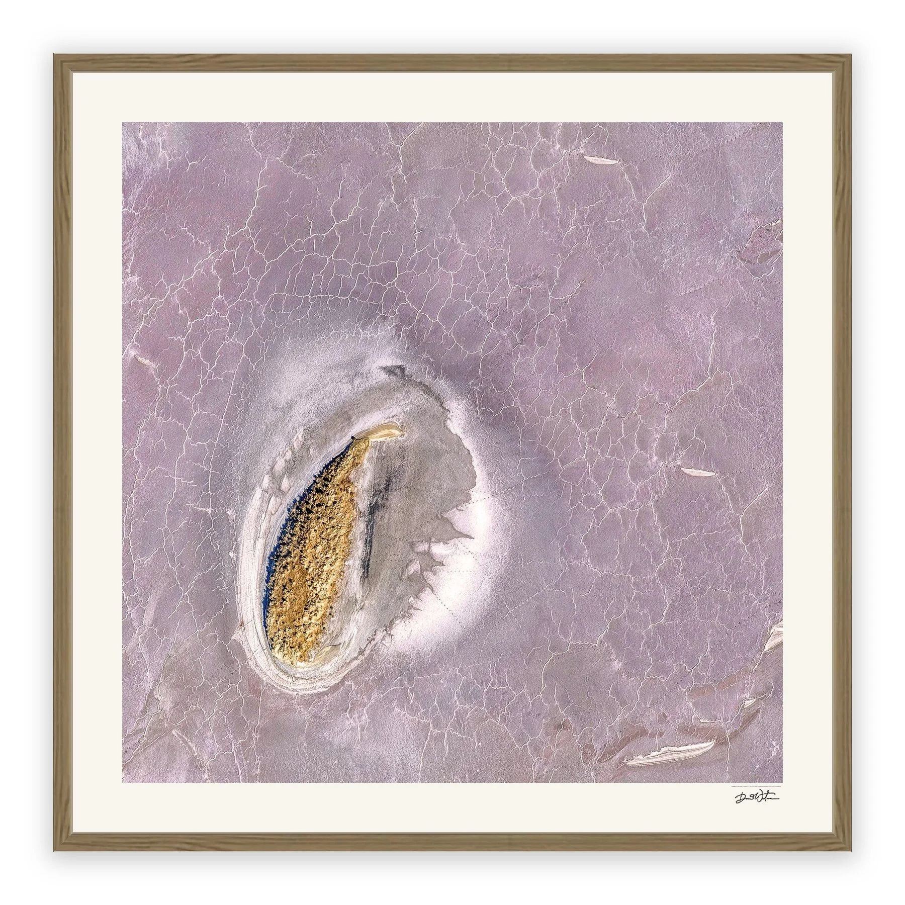 Dragons Eye – limited edition fine art photographic print by Dani Watson in a raw oak frame