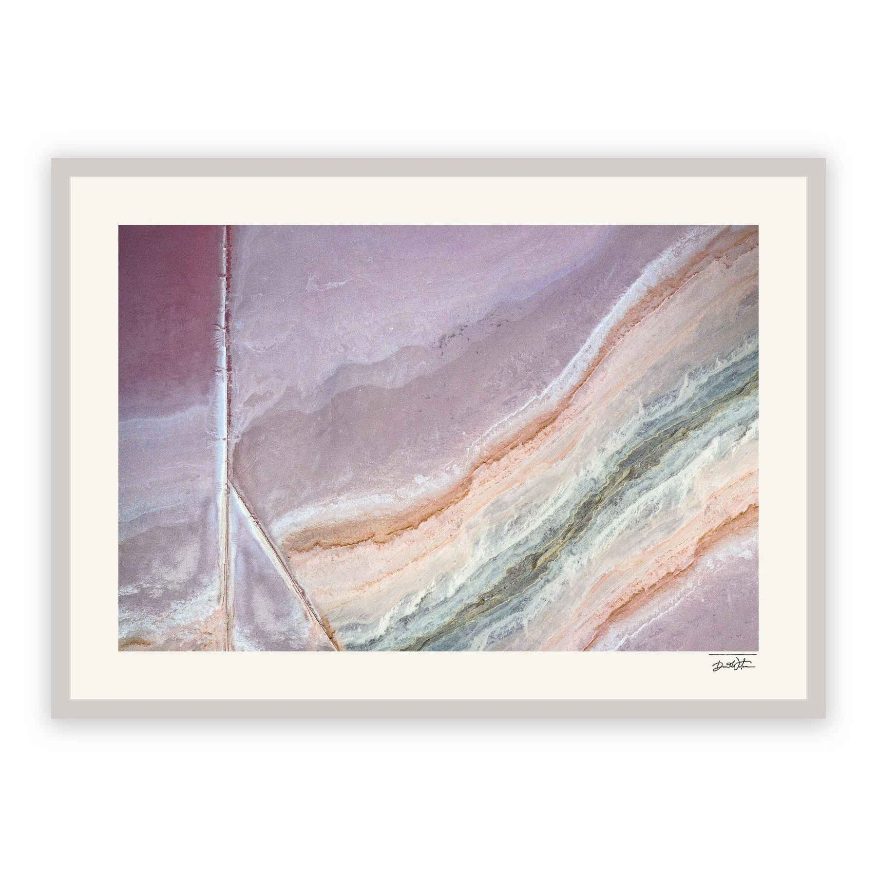The Land of Elemental Beauty I – limited edition fine art photographic print by Dani Watson in a white frame