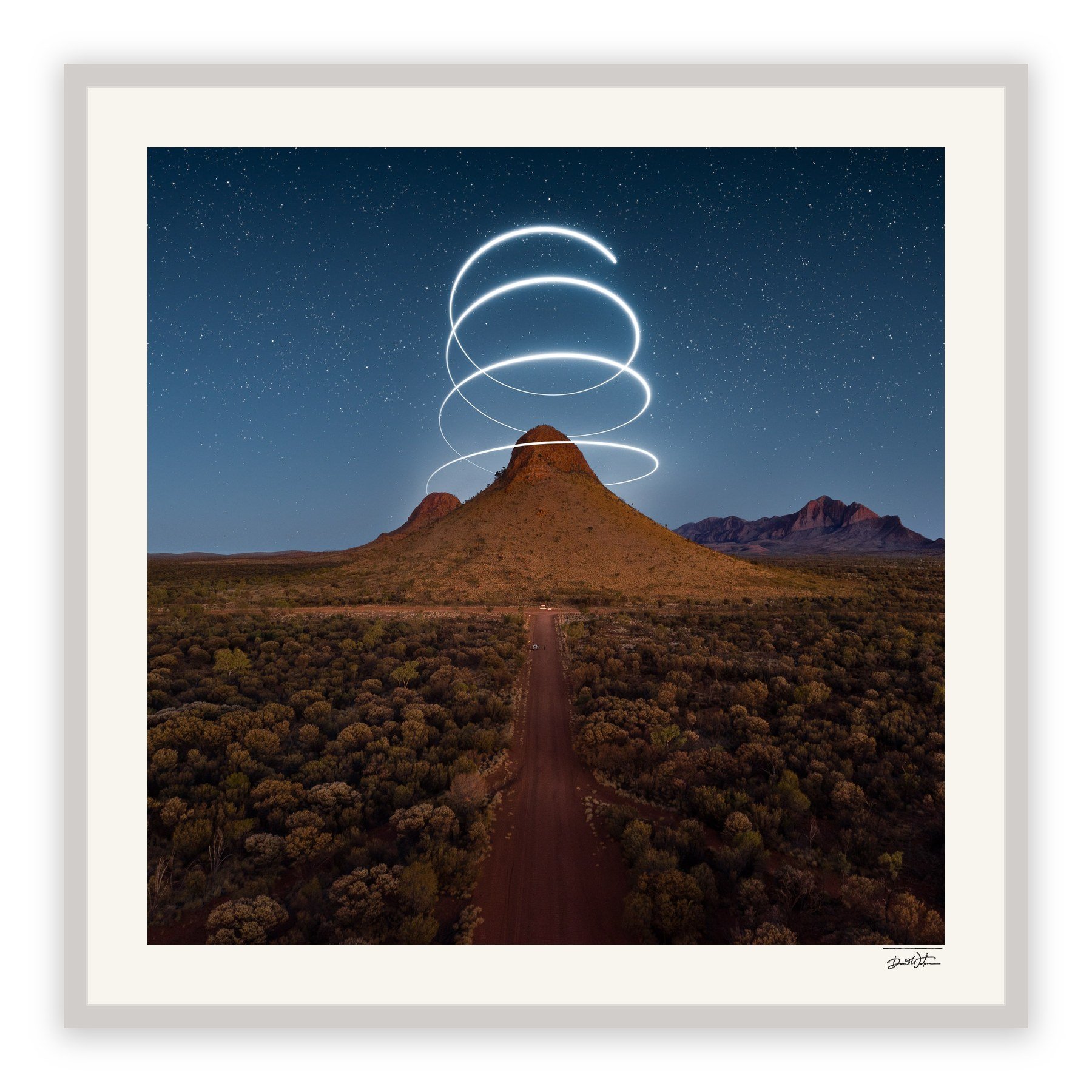 Reverence – limited edition fine art photographic print by Dani Watson in a white frame
