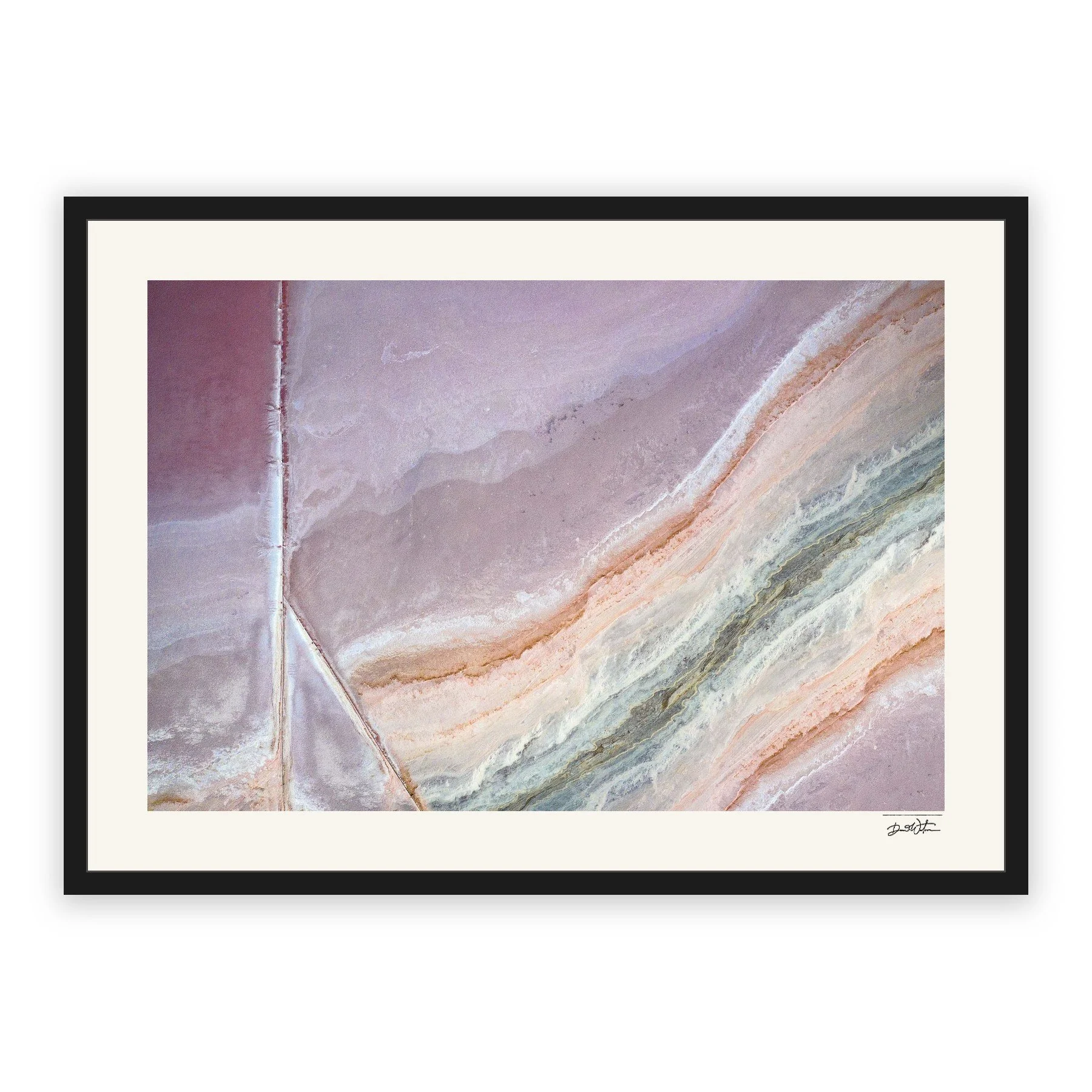 The Land of Elemental Beauty I – limited edition fine art photographic print by Dani Watson in a black frame
