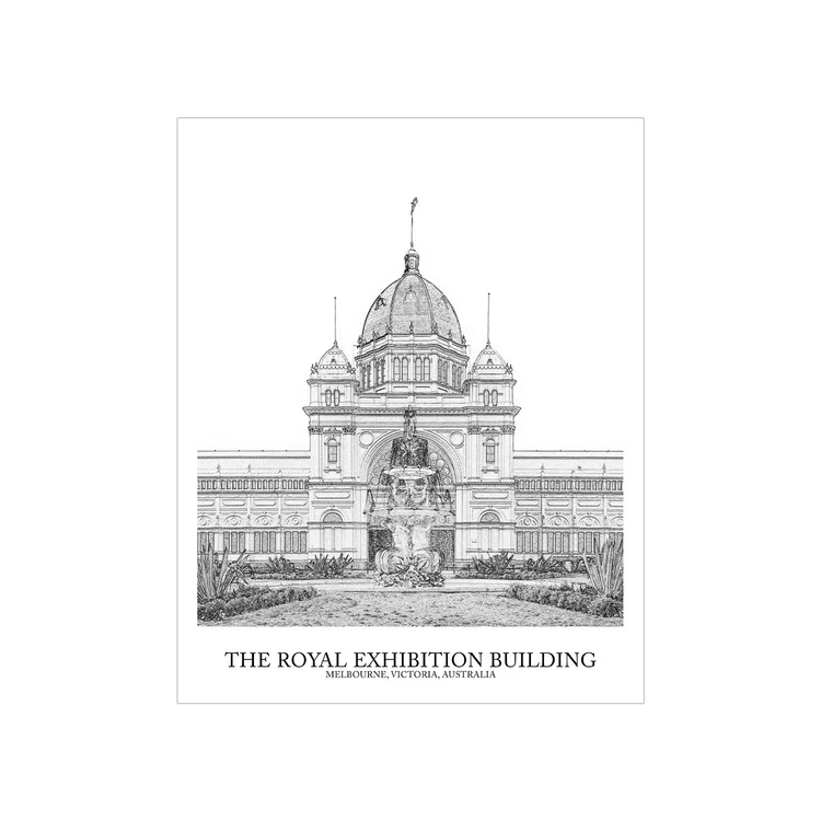Royal Exhibition Building, fine art print by Dani Watson