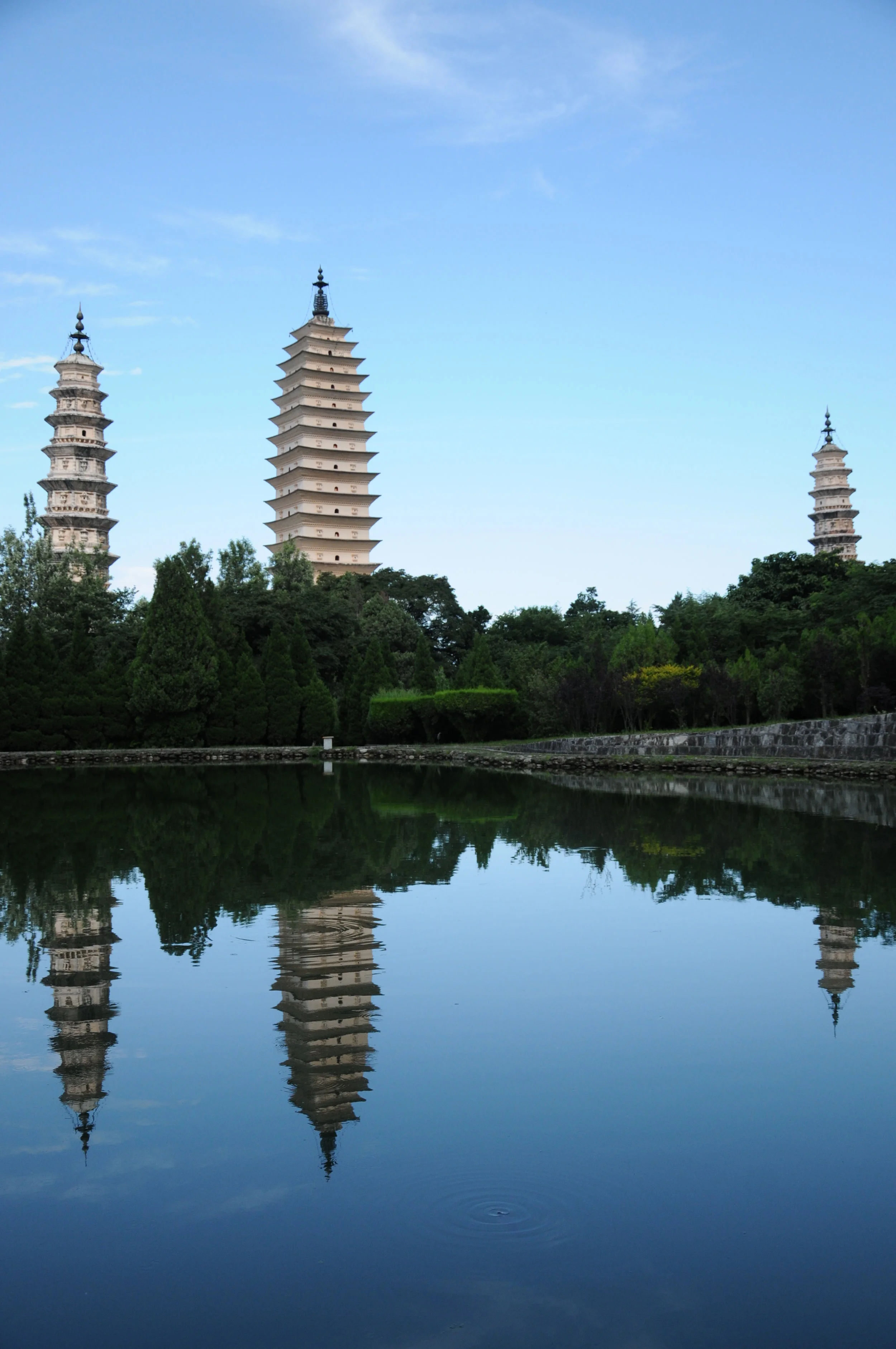 Three pagodas