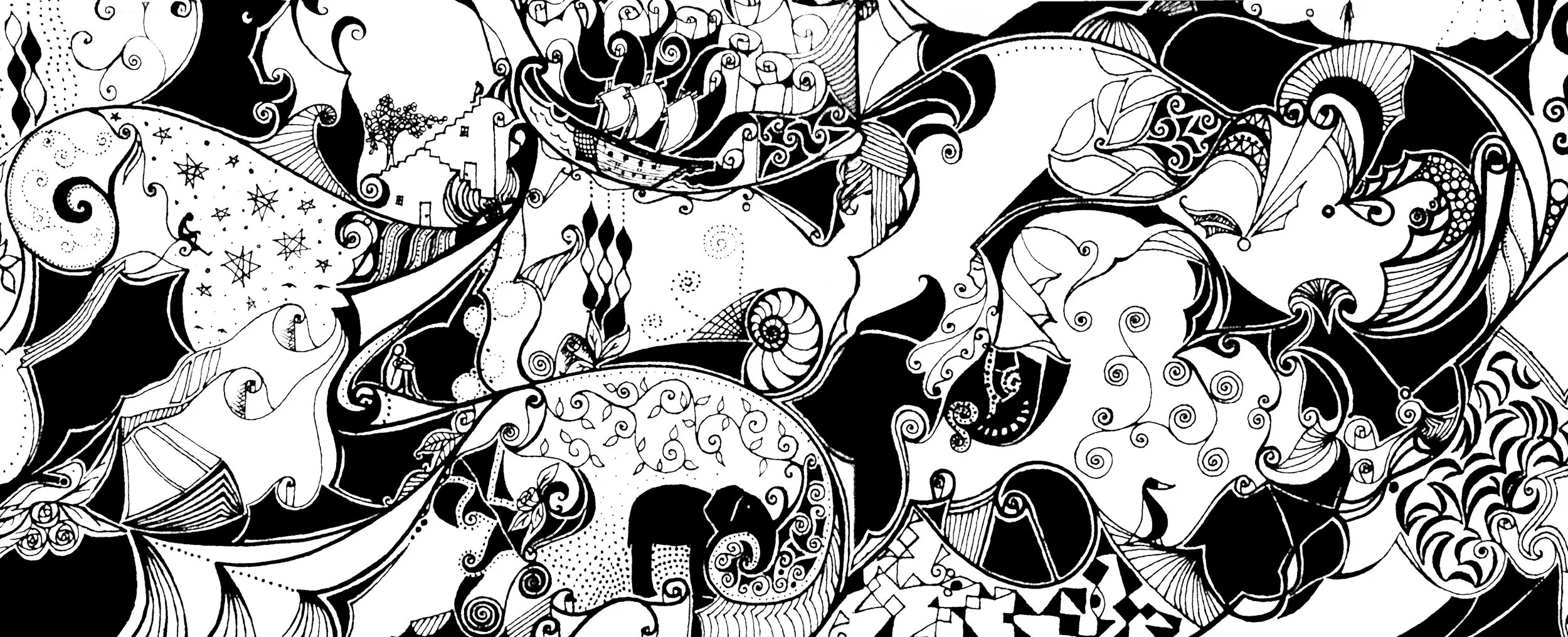 Inked Landscape