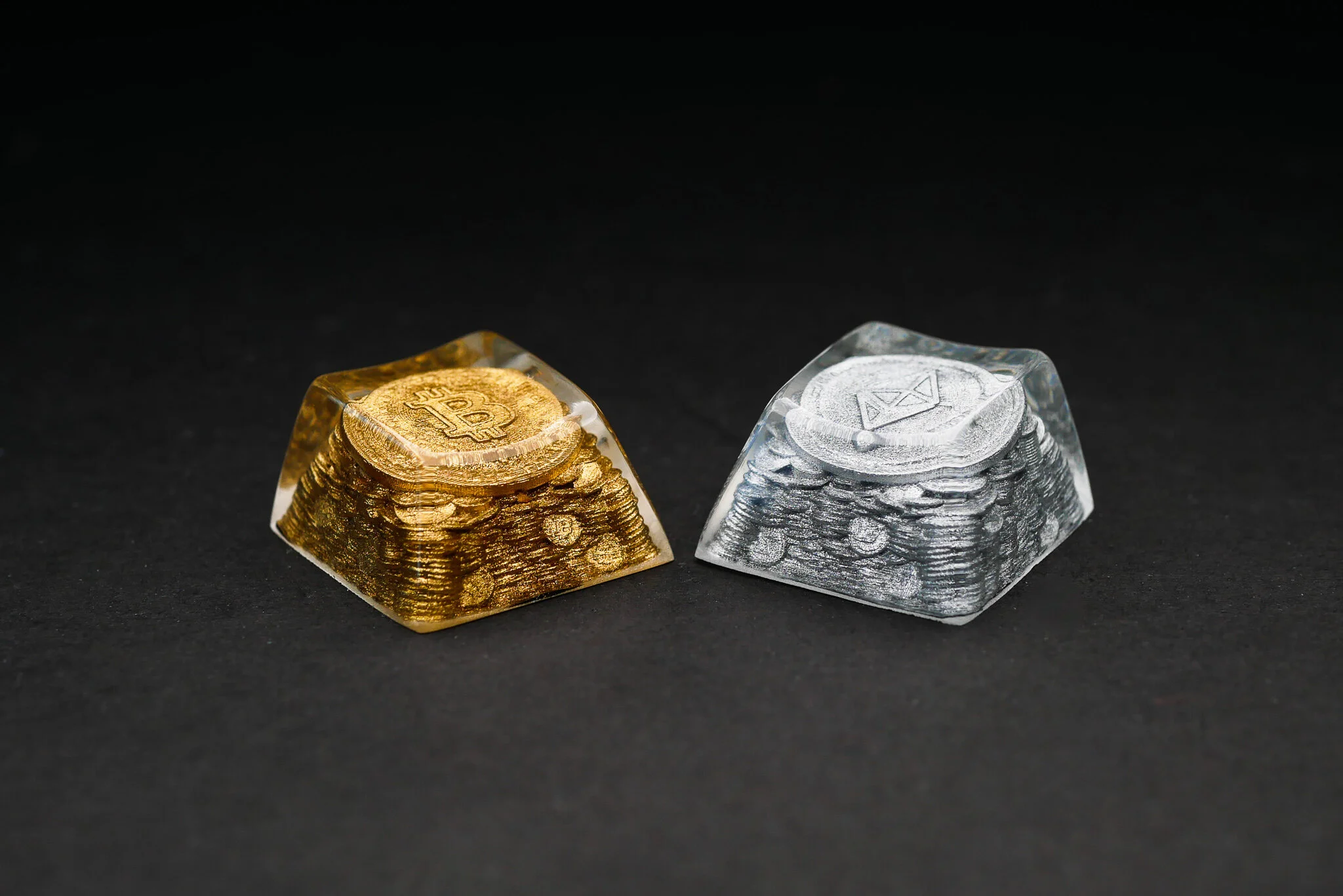 Ethereum and Bitcoin Key Combo — NZ Caps