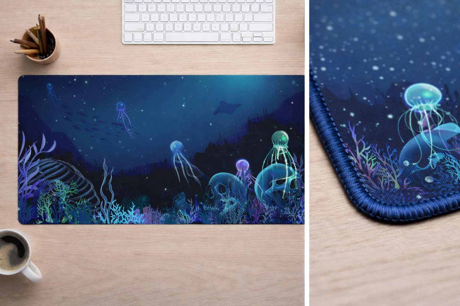 Oceanic Ossuaries Desk Mat