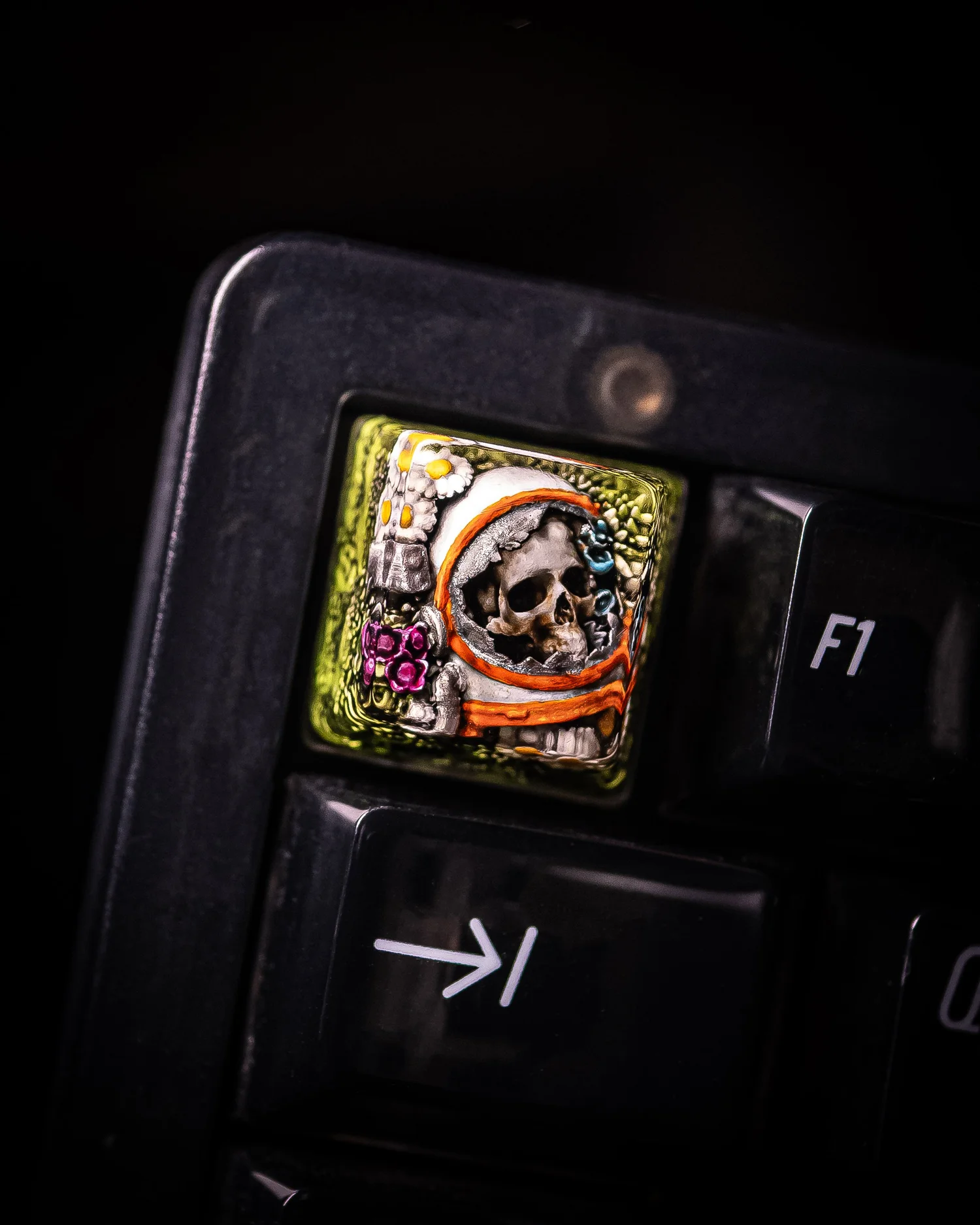 Terror Firma 1u on a keyboard