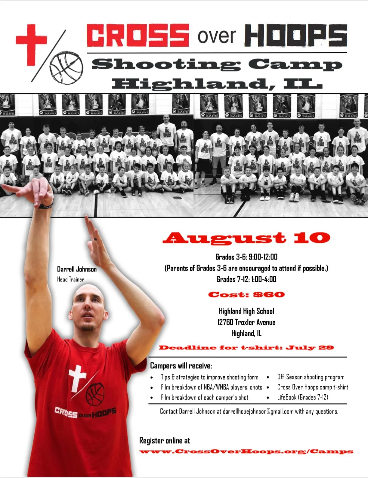 Crossover Hoops Shooting Camp