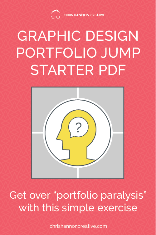 Graphic design portfolio jump starter