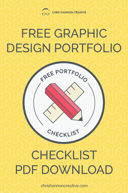 Graphic design portfolio checklist