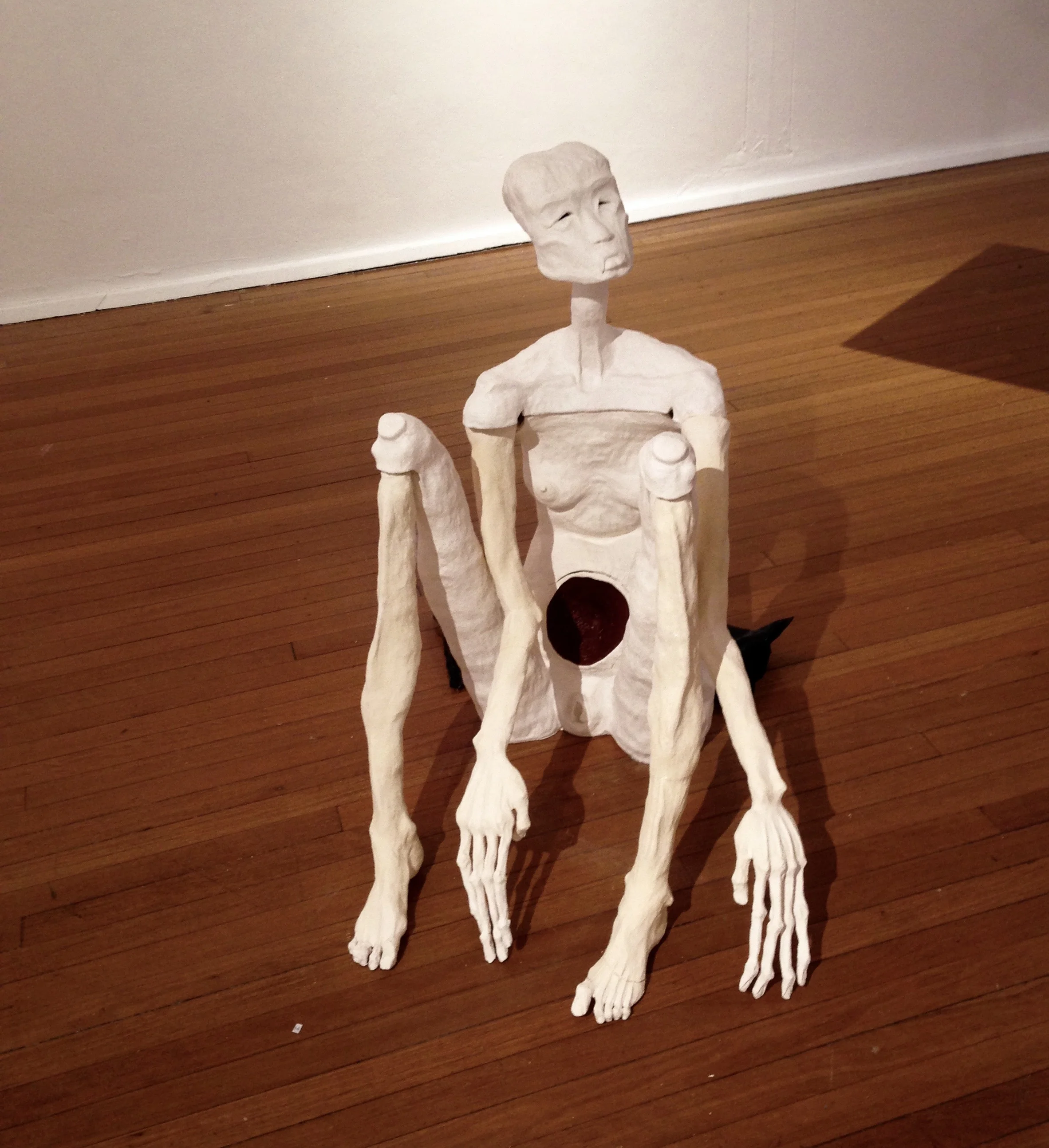 "Is This The End-o?", Ceramic Sculpture AD Space Gallery, 2017