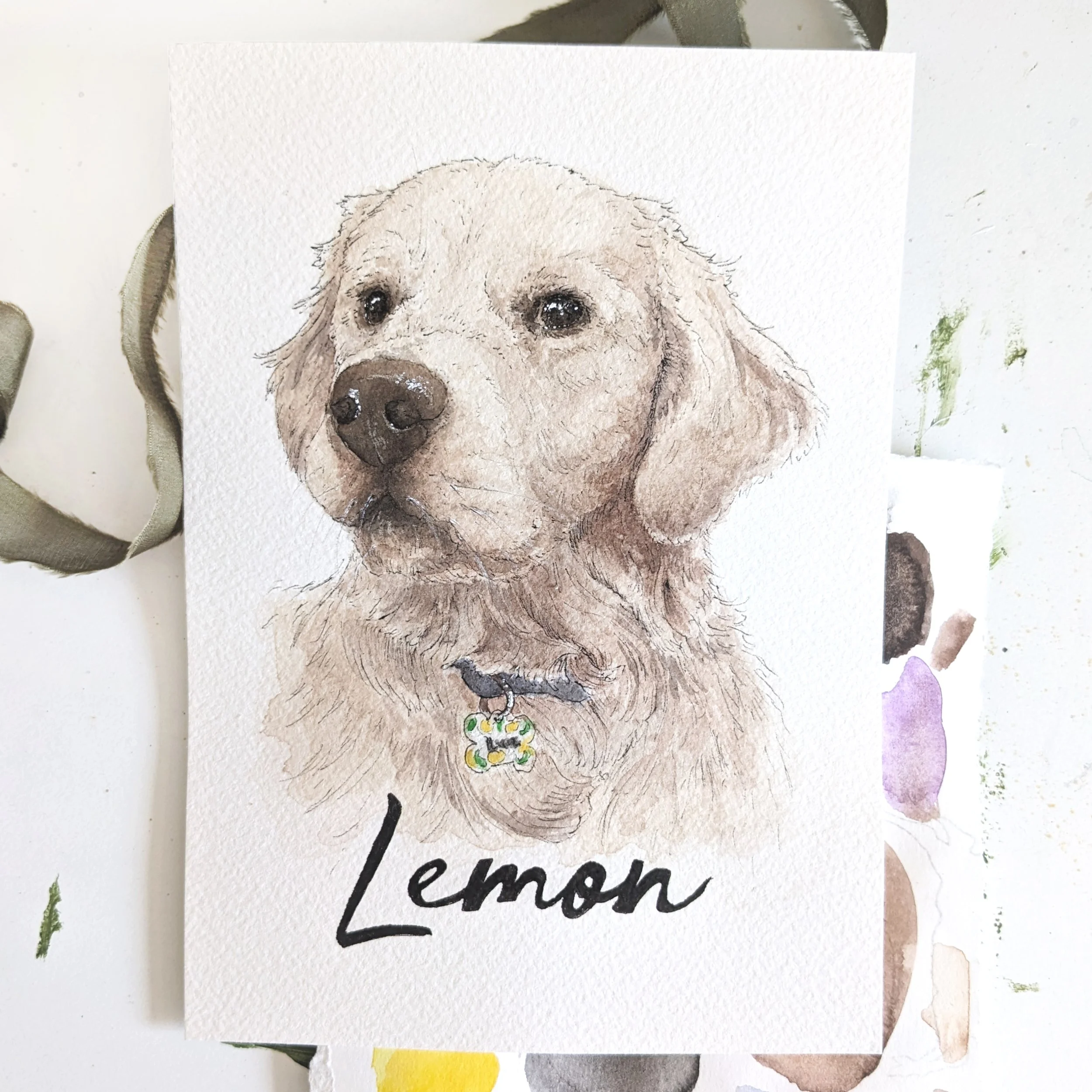Lemon, 5x7", 2025