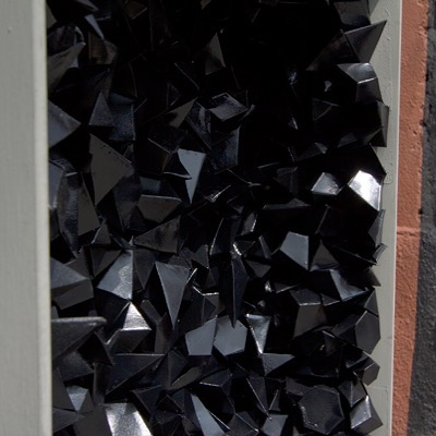 So began my love affair with black geodes. #urbangeode #phonebooths #crystals