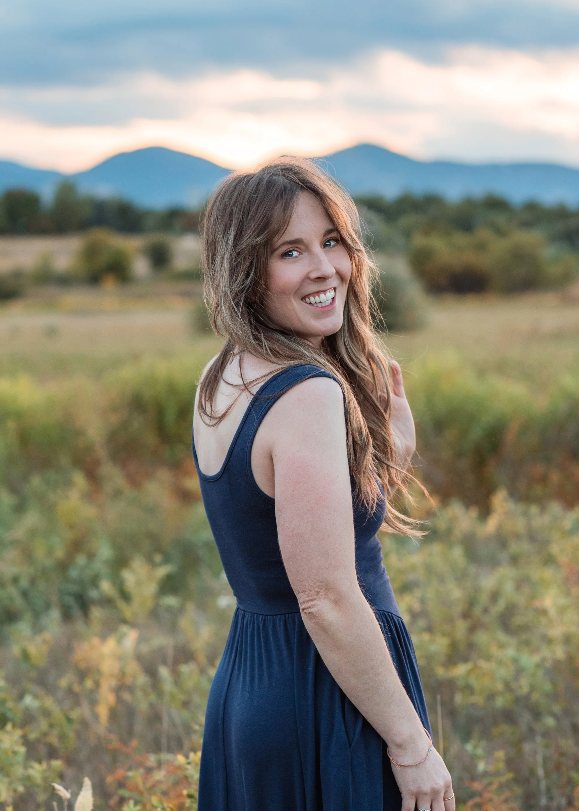 Sara, owner and colorist at LATHER hair salon in Lakewood, CO