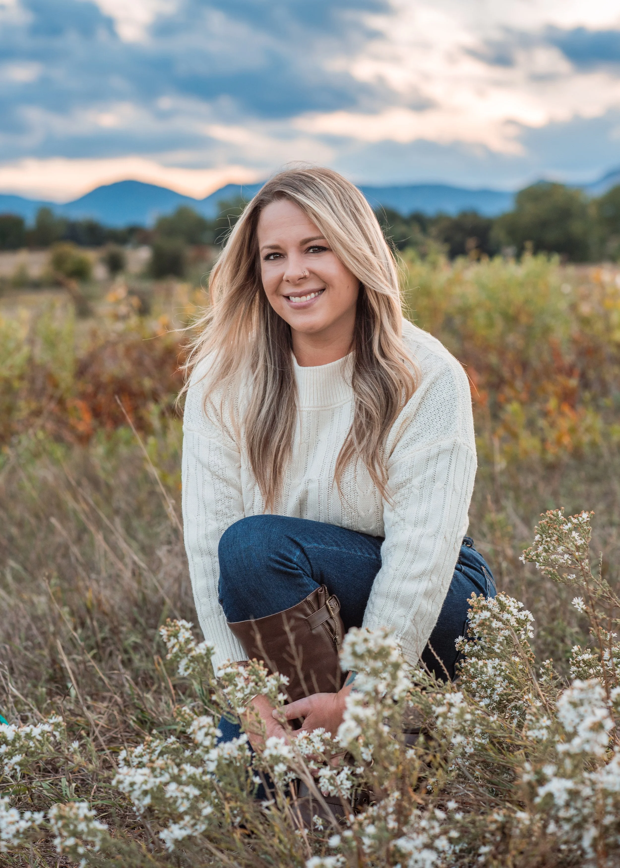Paige, men's barber and women's colorist at LATHER salon in Lakewood, CO