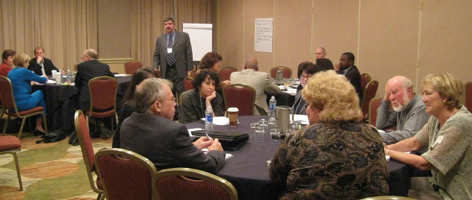Figure 2 . One of the breakout sessions from the Third CBMS Forum.