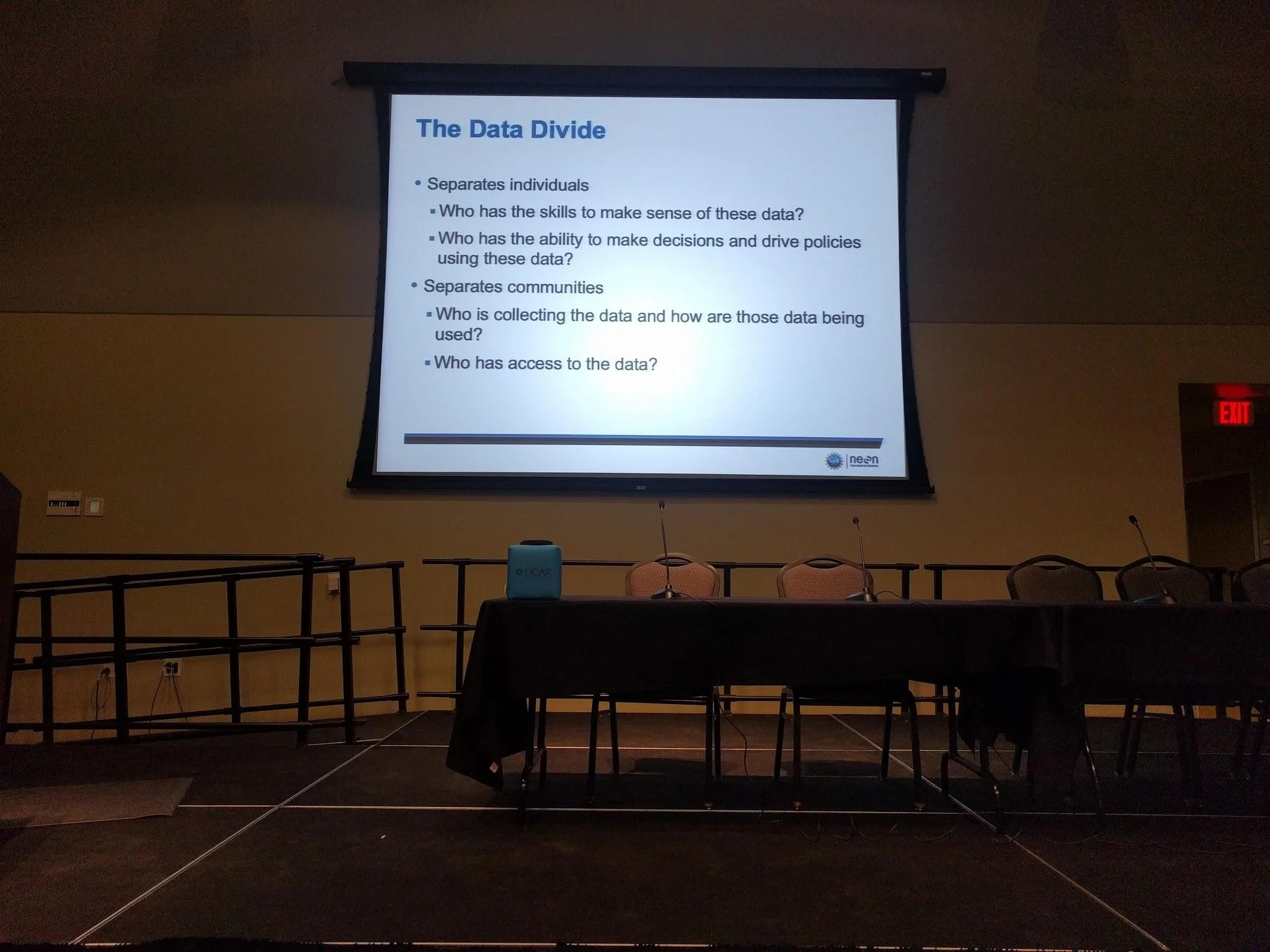 Opening presentation for EDSIN NSF INCLUDES Conference in Boulder, CO on Tuesday, April 2nd by Dr. Alycia Crall, National Ecological Observatory.
