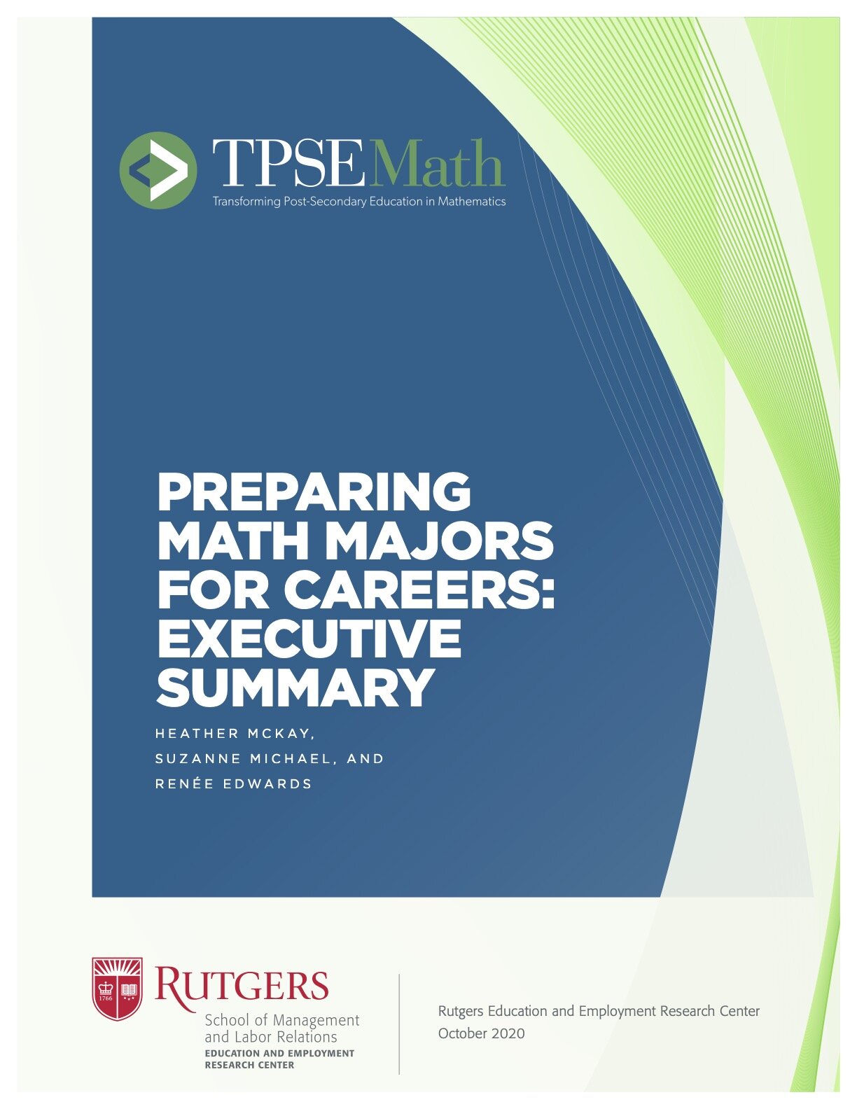 Preparing Math Majors for Careers