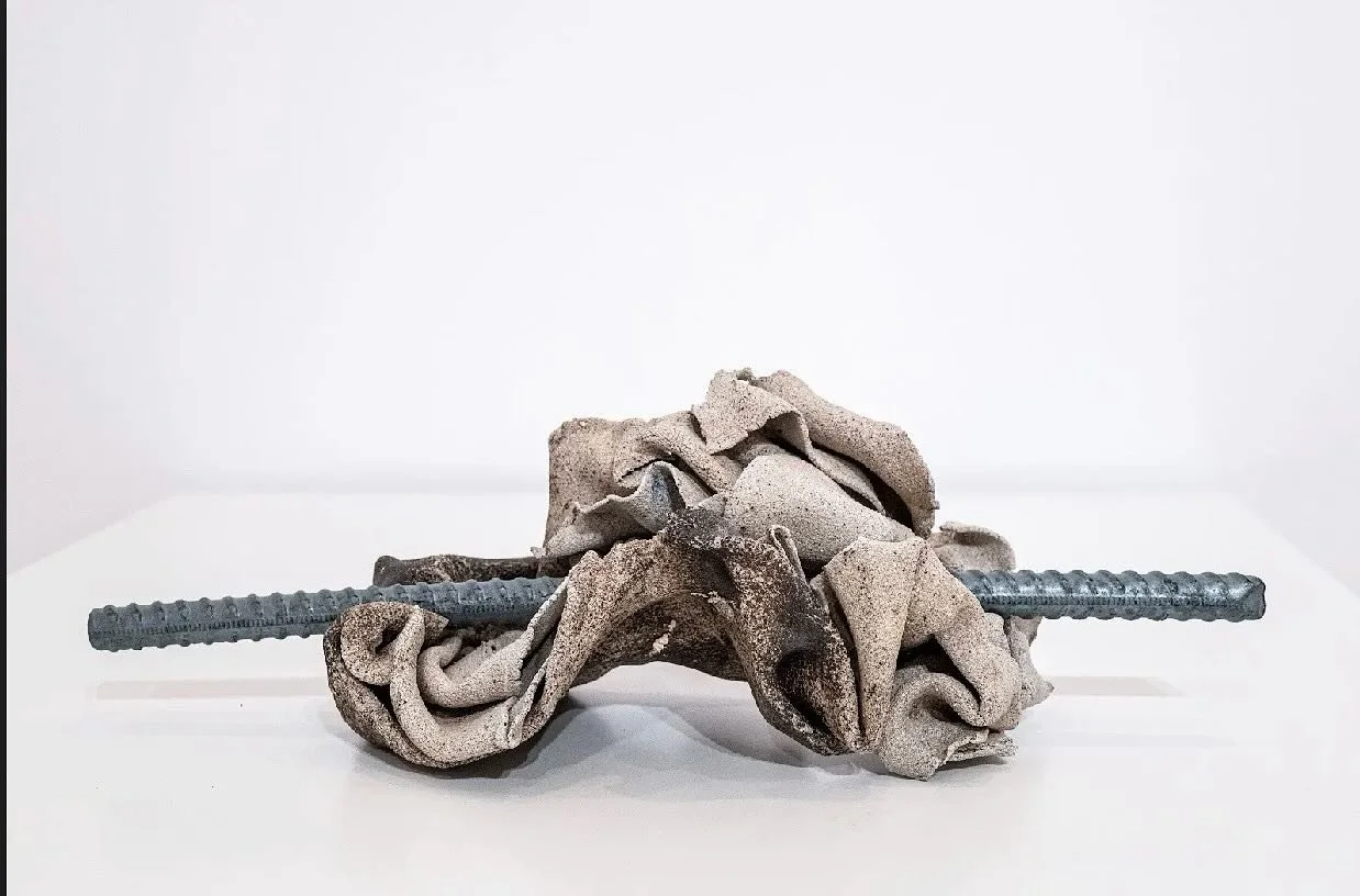 #pierced #rebar @centre_de_ceramique_bonsecours @art_toronto @art_toronto @conseilartsmtl @ontarioartscouncil @canada.council @concordiauniversity @osaartists #ceramics @potterysupplyhouse #sculpture #abstractartwork @nceca