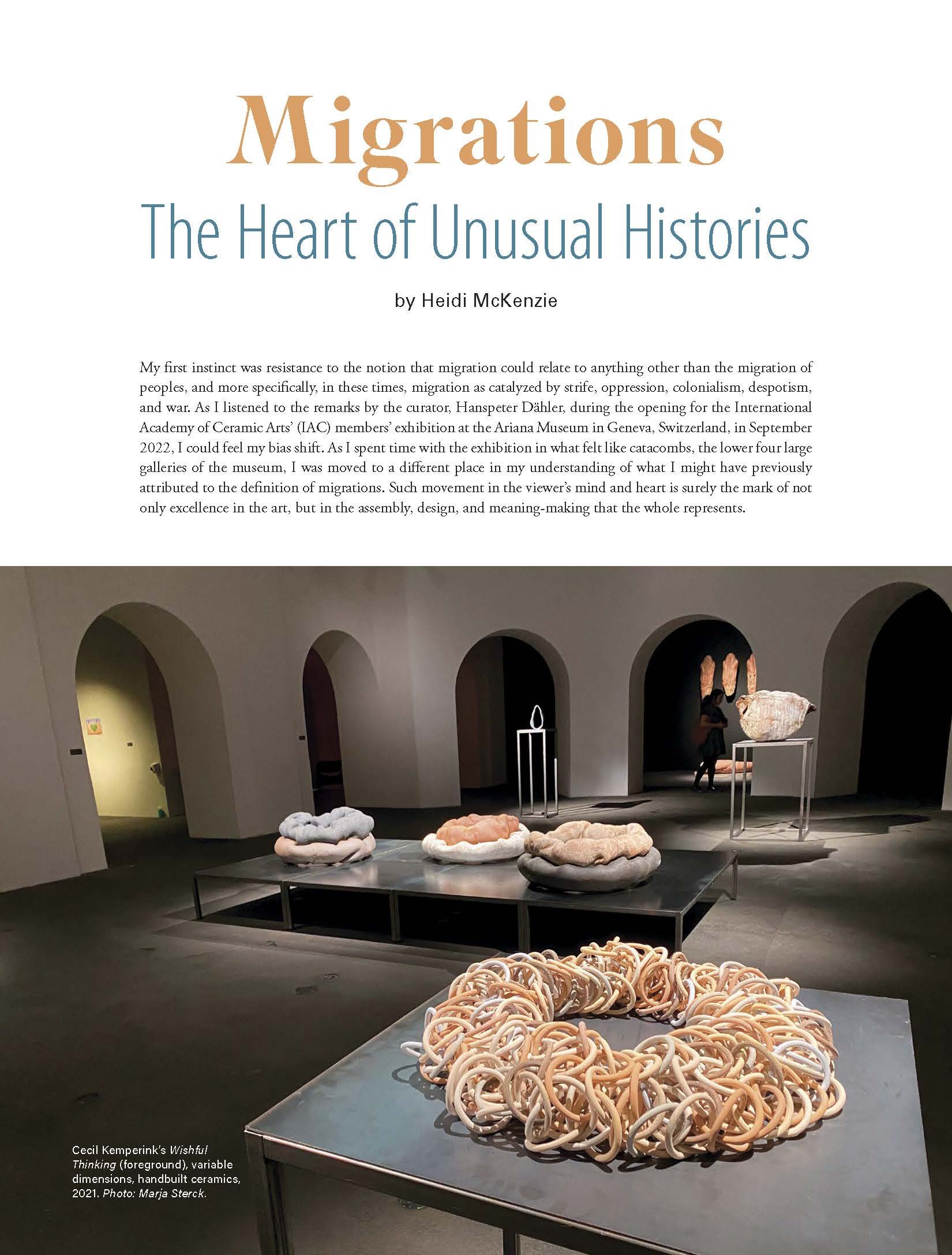 Migrations: The Heart of Unusual Stories