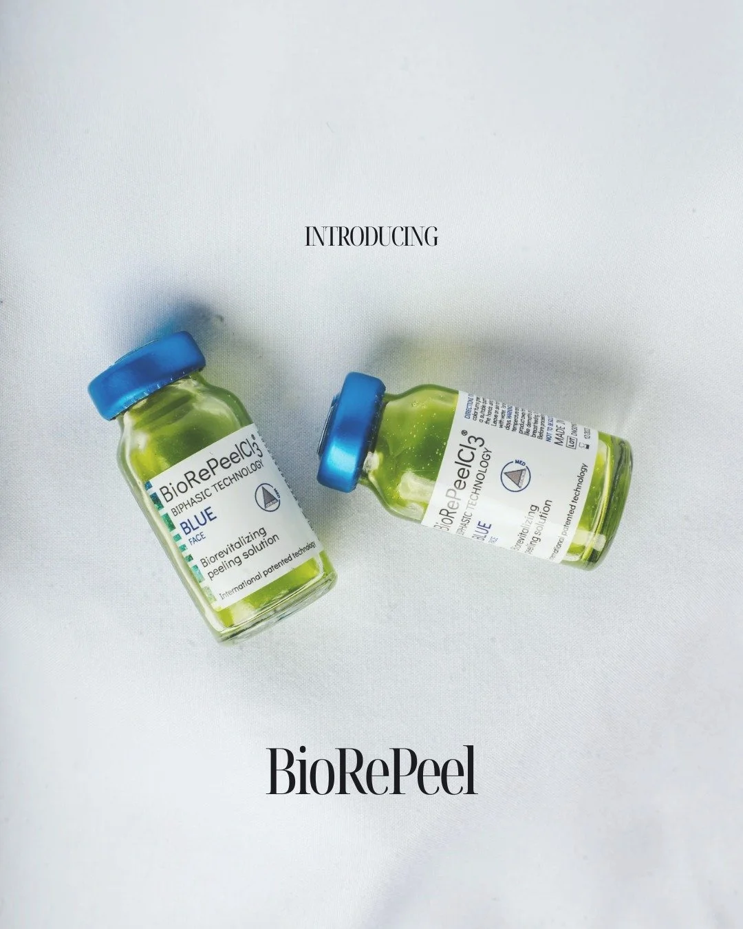 Introducing BioRePeel.
ㅤ
We are excited to now offer BioRePeel as part of our skin treatment options at Dr Glow.
ㅤ
BioRePeel is a biphasic chemical peel designed to support skin renewal while also focusing on hydration and barrier support. Unlike mor