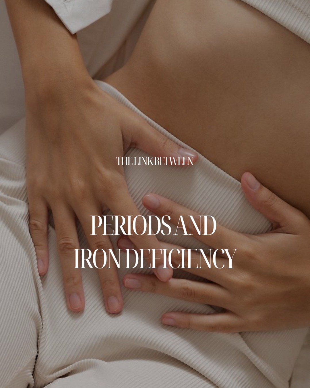 The link between heavy periods and iron deficiency.
ㅤ
This is something I discuss with patients regularly, and it is more common than most people realise.
ㅤ
Menstrual blood loss is one of the leading causes of iron deficiency in women of reproductive
