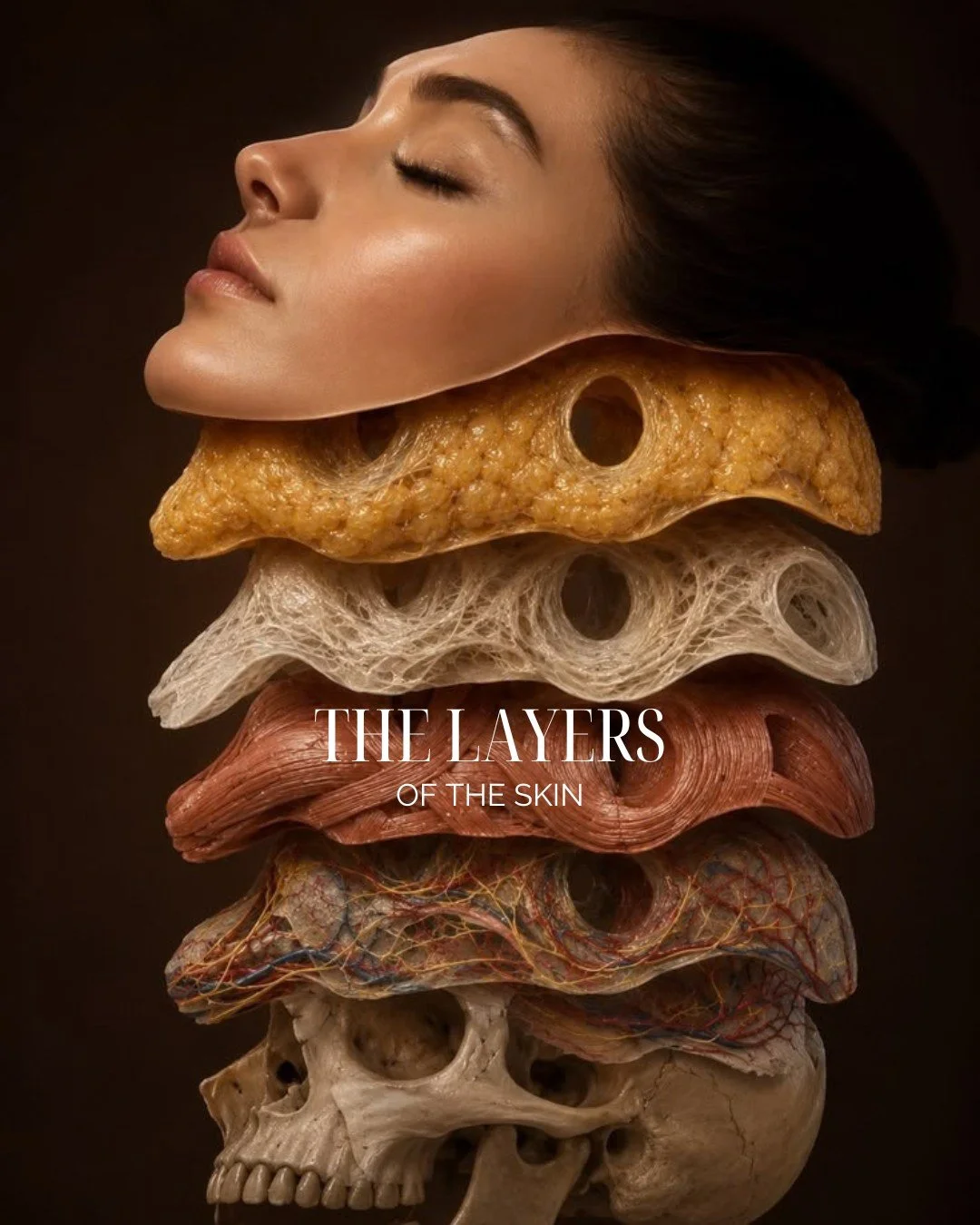 Skin is often talked about as though it is a single surface, but it is actually a complex, multi-layered organ with distinct structures at each level that serve different functions.
ㅤ
The epidermis is the outermost layer. It contains keratinocytes, w