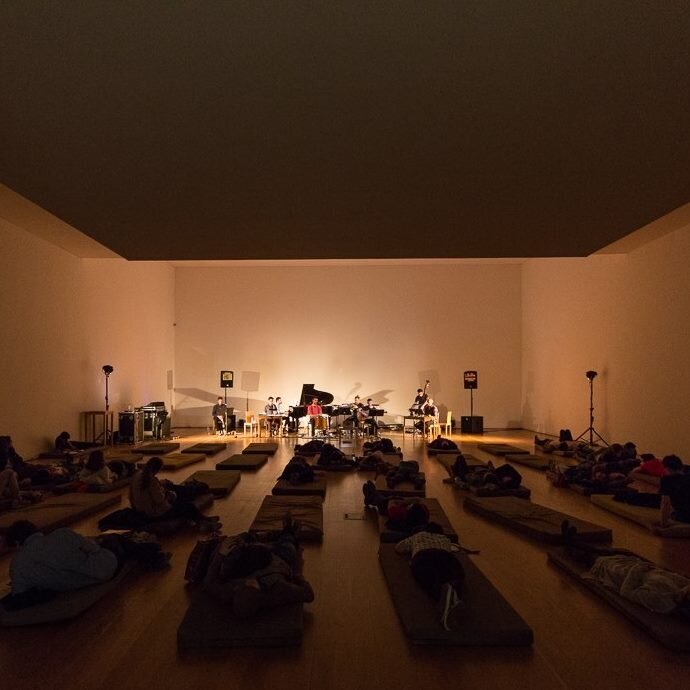  8-hour marathon sleep concerts at the Museu Serralves (Porto, 2017) 