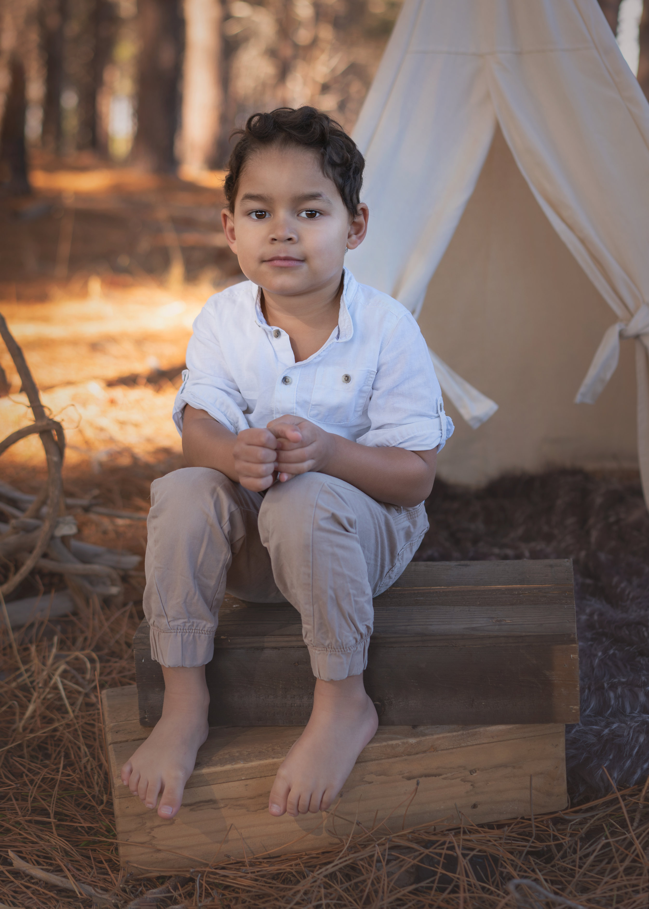 portrait of child by Joondalup Children's photographer KTJ Photography