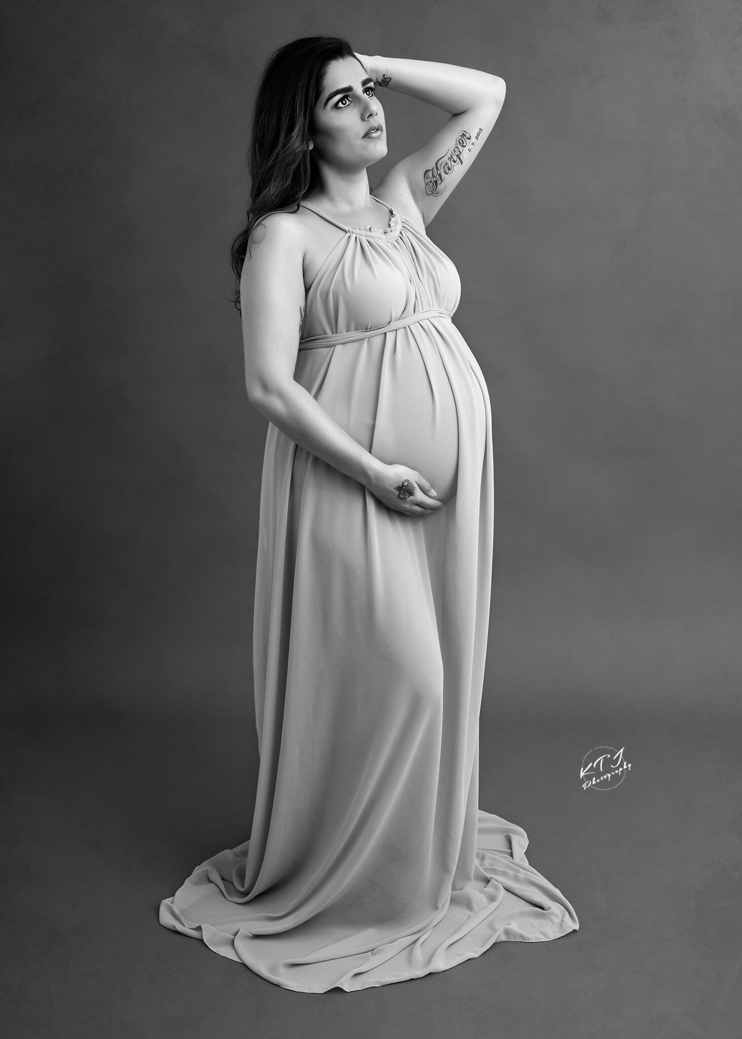 Maternity Client in Studio Photo Shoot Perth