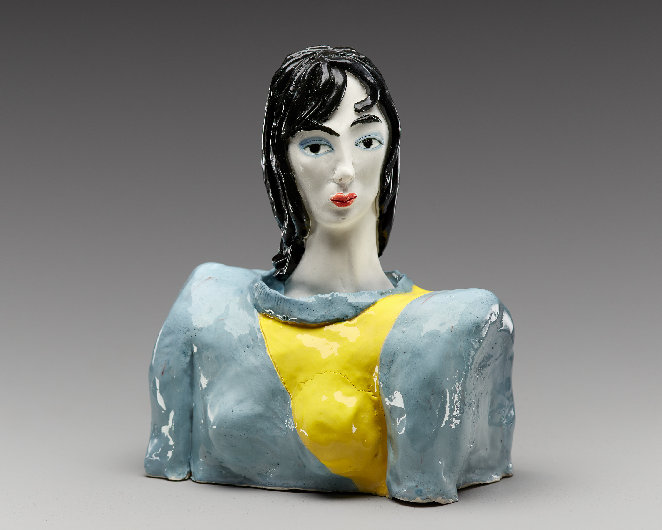  Rob McHaffie.  A little bit Monica Belluci . 2015. Porcelain and earthenware. Photo by Matthew Stanton.   