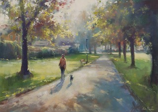 The dog walker.