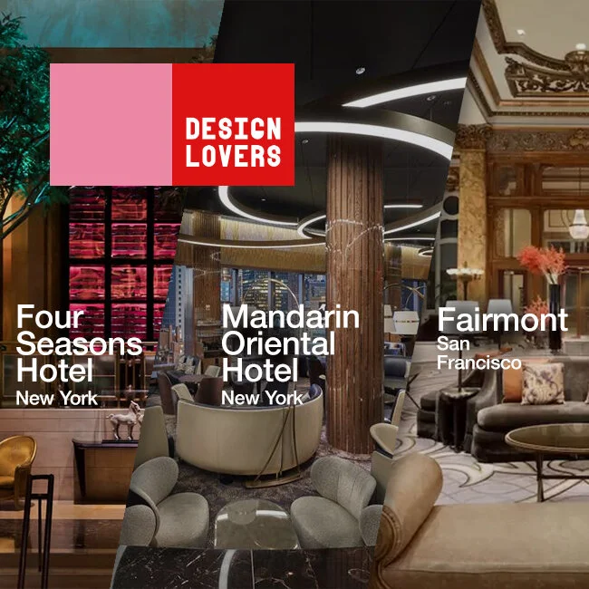 Design Lovers: Best Hotel Lobbies