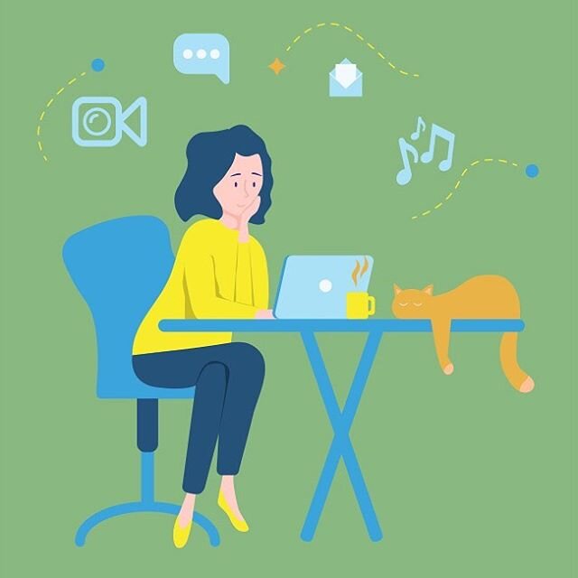 Nonstop connections: Tips for working at home 🏡 
In these trying times, many are trying to navigate the challenge that comes from shifting your work space from the office to their home. Let us help. Read more from our blog (link in bio) #hospitality