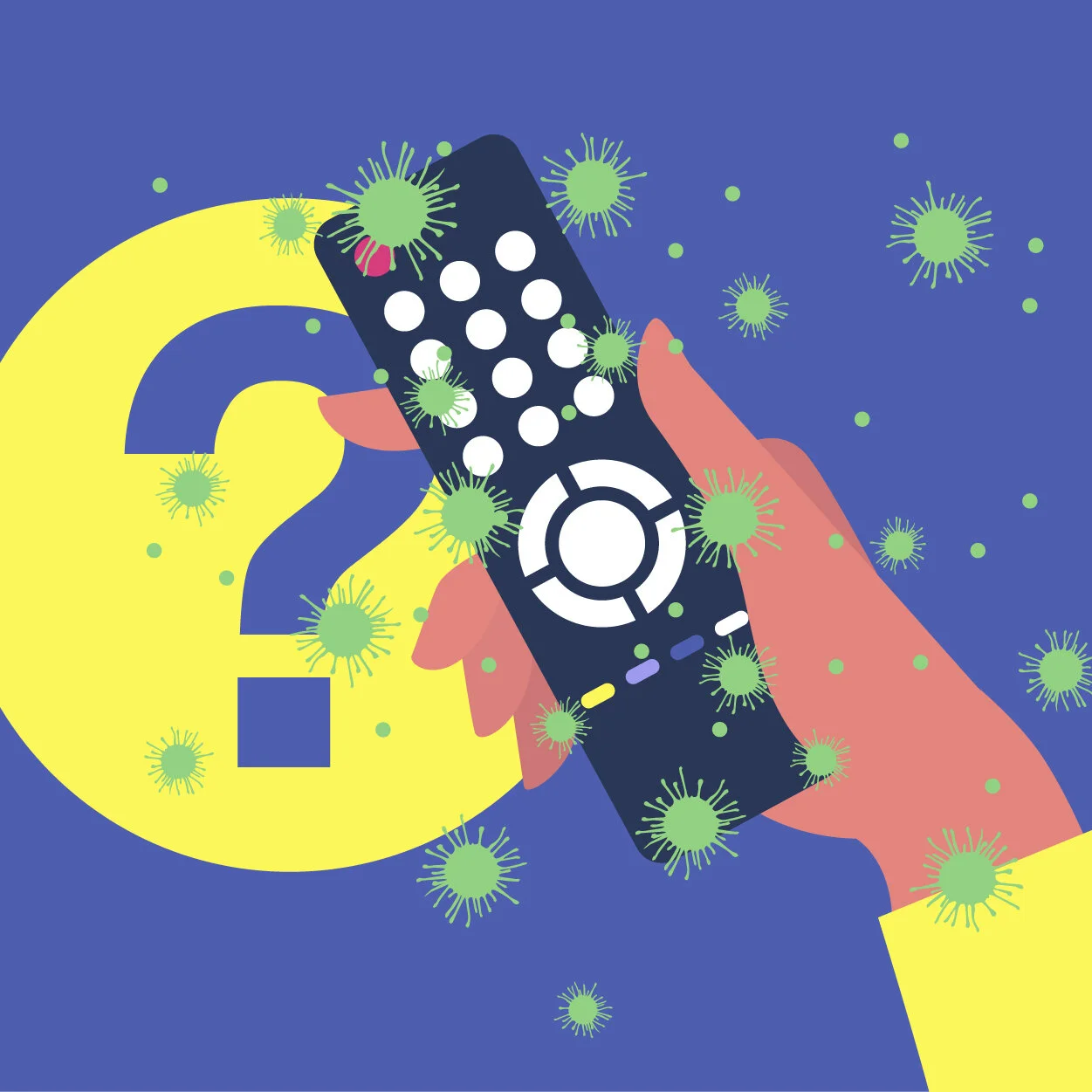 How Dirty is the Hotel Remote Control?