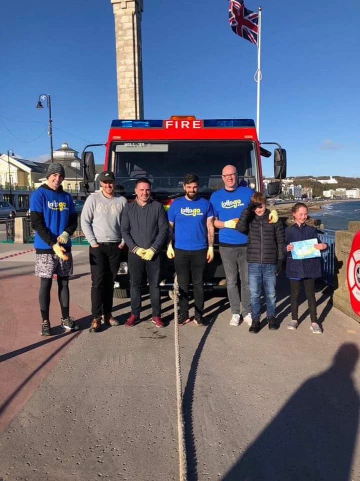 Annexio’s muscle take on the 8 ton Fire Engine Pull 28th October 2018