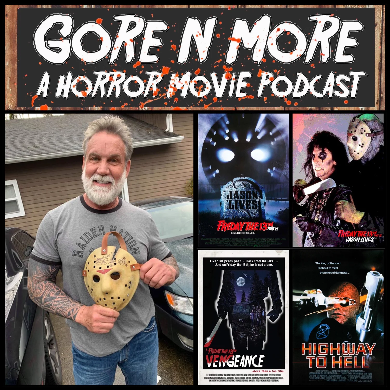 Gore N More: Episode 32 - Interview With CJ Graham (Jason Lives, Vengeance, and Highway to Hell) episode artwork