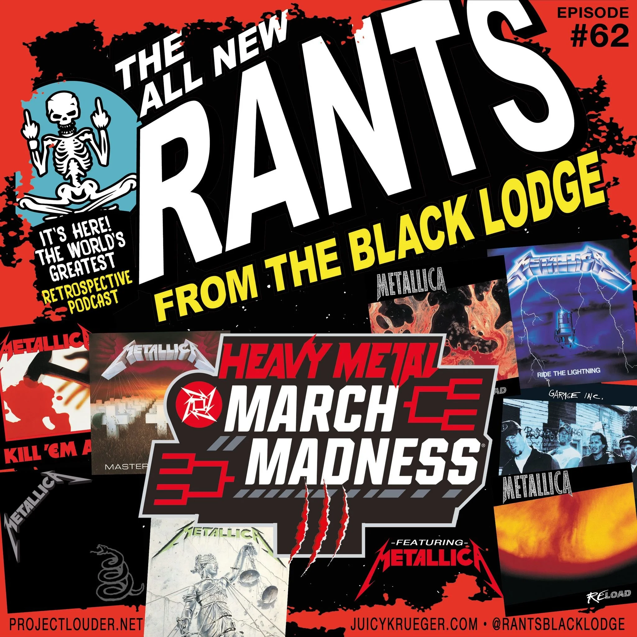 Rants From the Black Lodge: Episode 62 - Heavy Metal March Madness III: Metallica