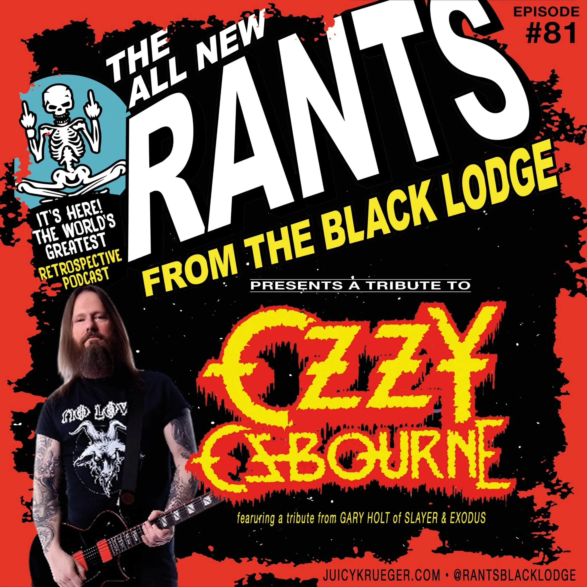 Rants From The Black Lodge: Episode 81 - A Tribute to Ozzy Osbourne