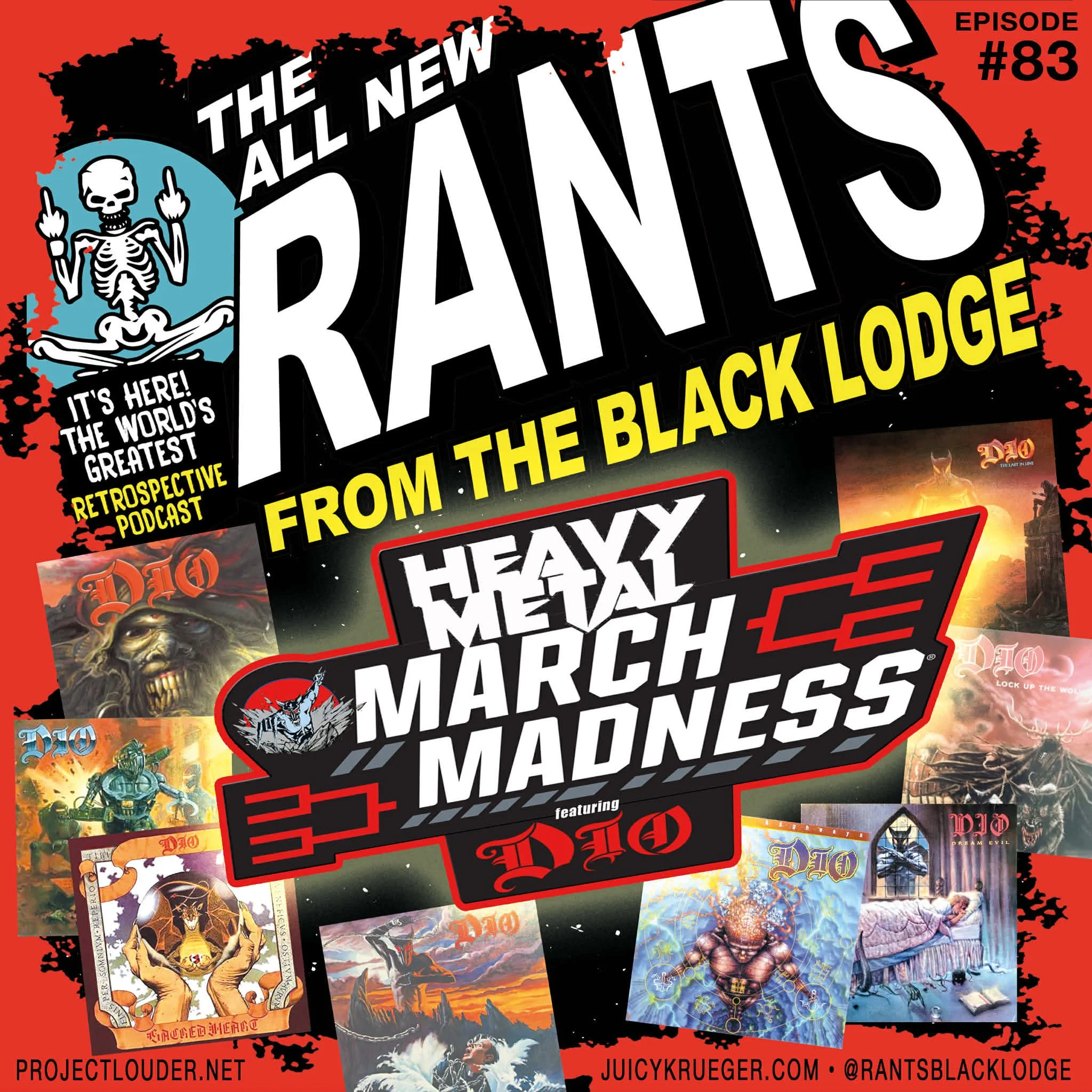 Rants From The Black Lodge: Episode 83 - Heavy Metal March Madness VI: DIO