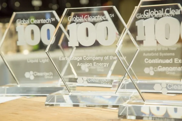 2018 Cleantech Top 100 Award - Picture of Award.jpg