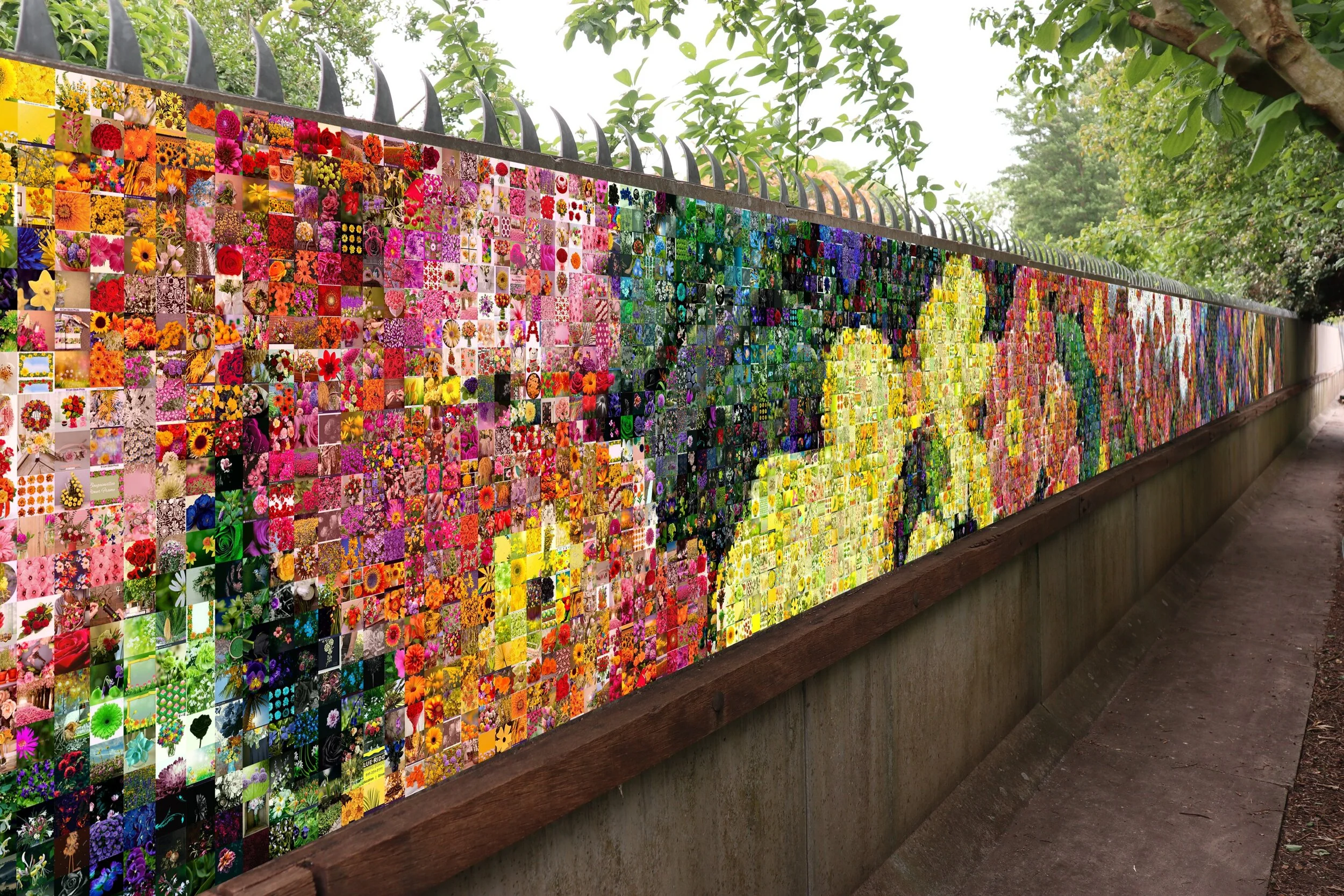 Crowdfunding voor Wall of Flowers