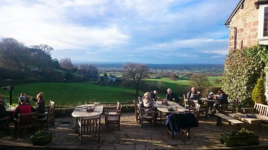 A country pub with a view
