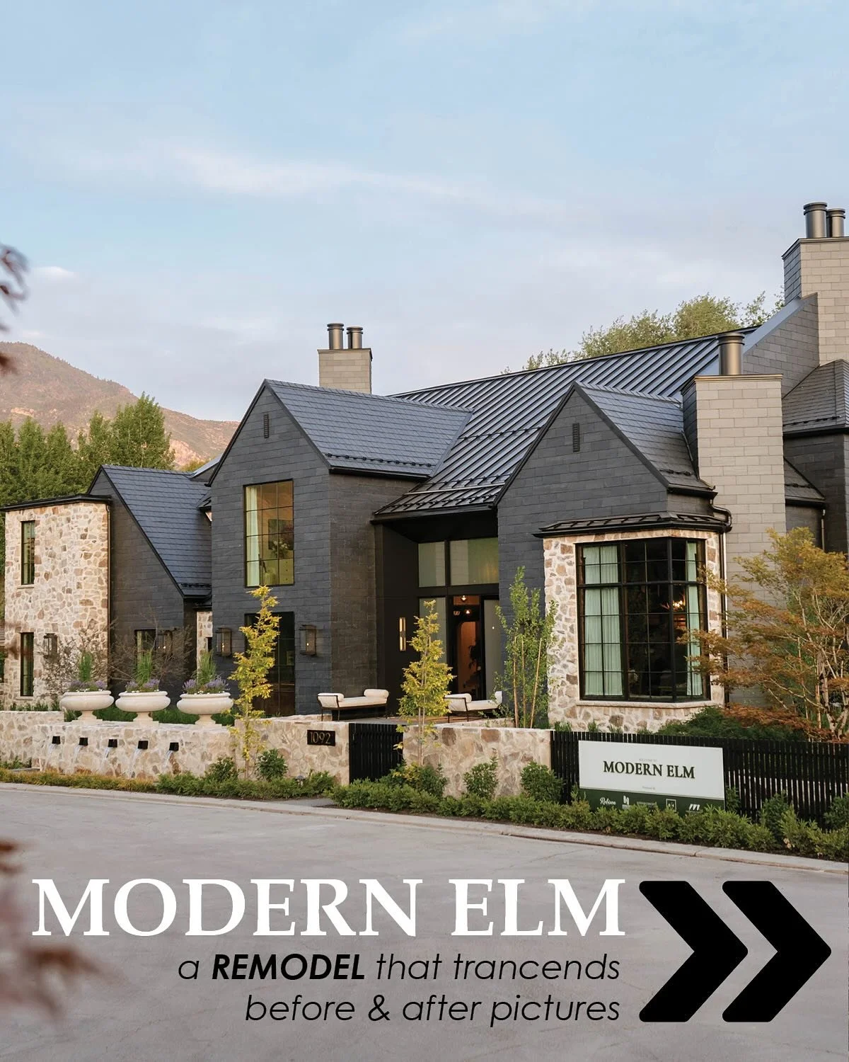 What began as a typical early-2000s stone-and-stucco residence has been reimagined into a bold architectural statement that has been turning heads and inviting thousands to walk its halls. This transformative remodel took a home with great bones and